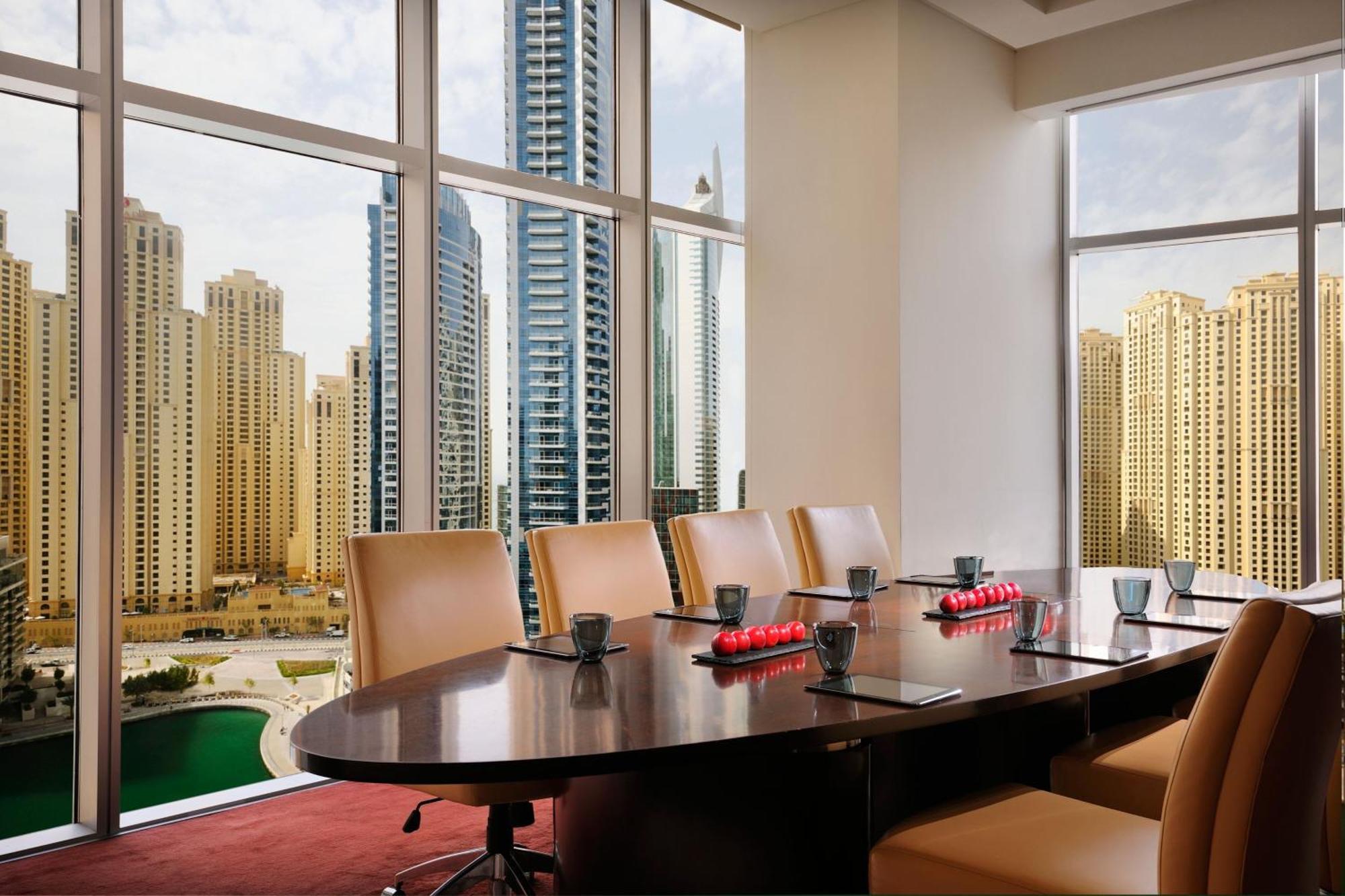Jw Marriott Hotel Marina Дубай Екстериор снимка Meeting room