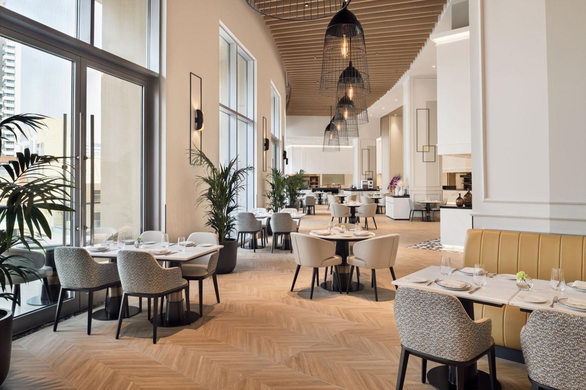 Jw Marriott Hotel Marina Дубай Екстериор снимка The restaurant