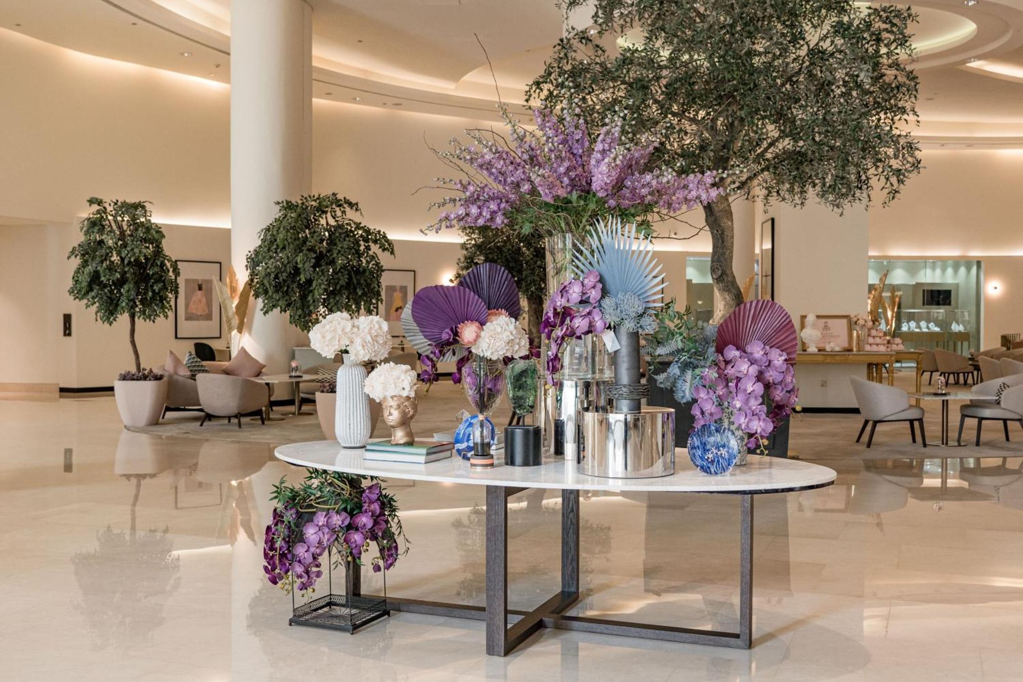 Jw Marriott Hotel Marina Дубай Екстериор снимка The lobby of the hotel