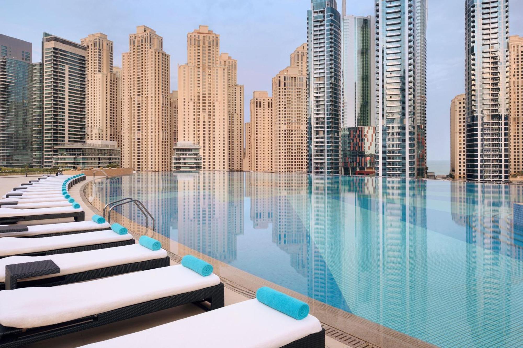 Jw Marriott Hotel Marina Дубай Екстериор снимка The Address Downtown Dubai