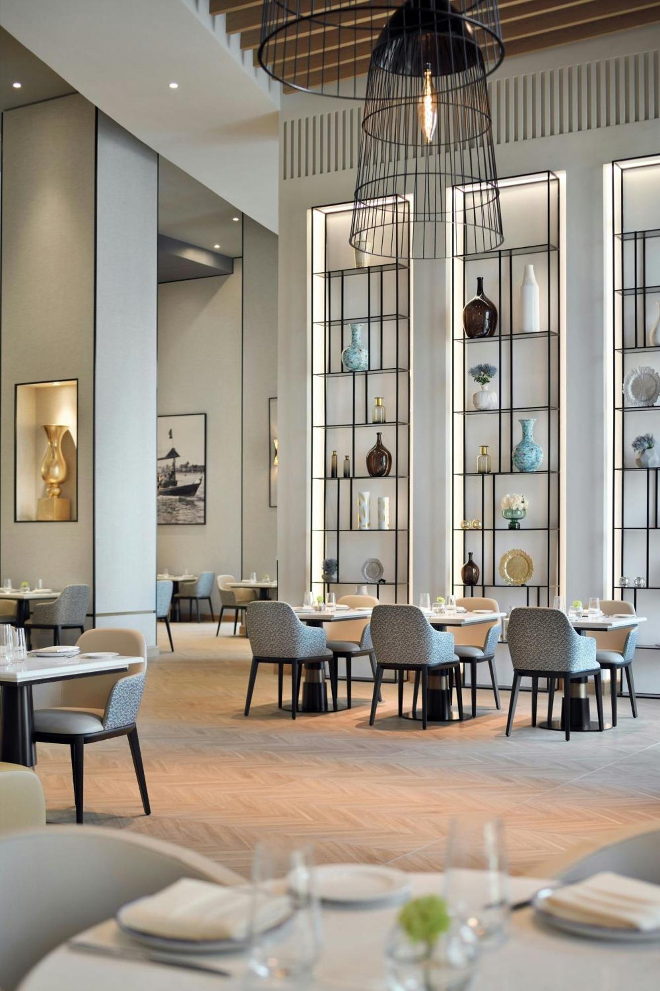 Jw Marriott Hotel Marina Дубай Екстериор снимка Restaurant